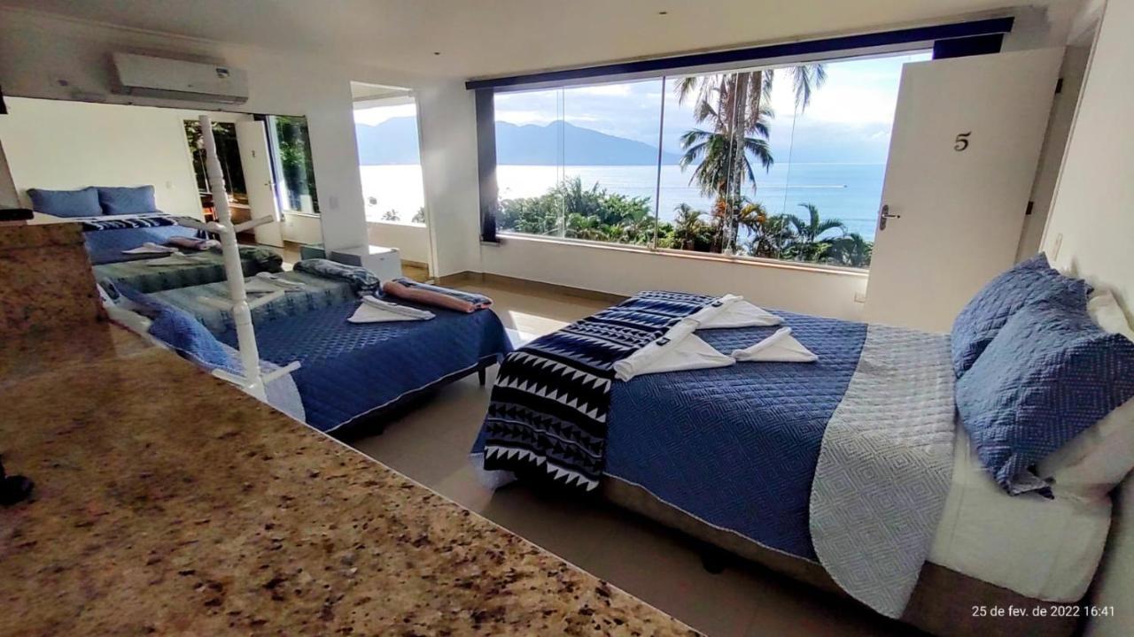 Pousada Refugio Das Estrelas - Vista Para O Mar Ilhabela Kültér fotó